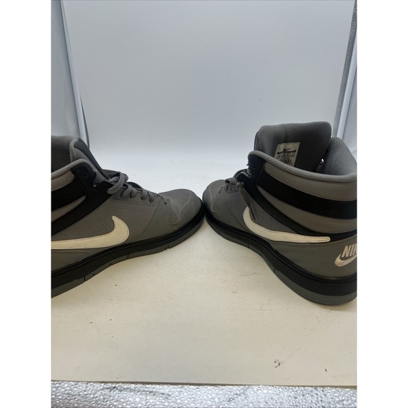 Nike Prestige IV High Size 10.5 Gray Black Basketball Sneakers Shoes 584614-012 - Picture 6 of 10